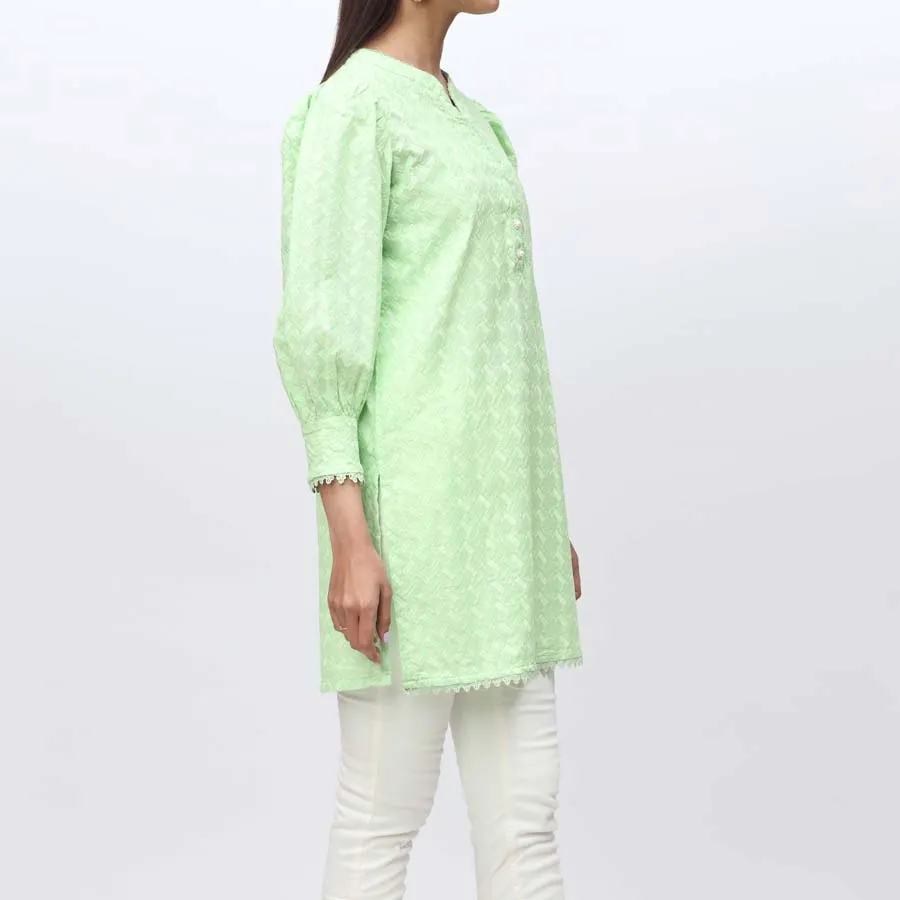 1PC- Embroidered ChikanKari Shirt PS4077