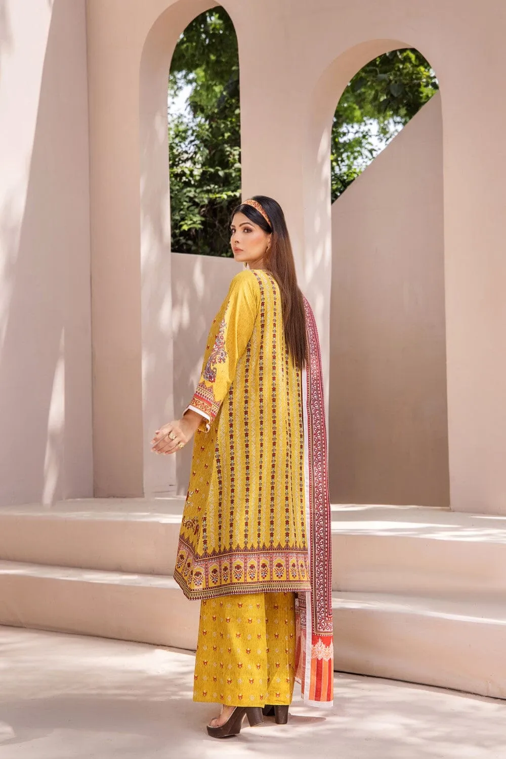 3 Pcs Unstitched Khaddar Suit KKH-2227