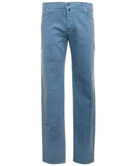 5 Pocket Denim Pant in High Blue