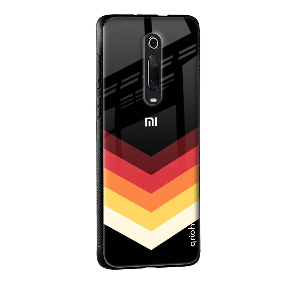 Abstract Arrow Pattern Glass Case For Mi 11X Pro