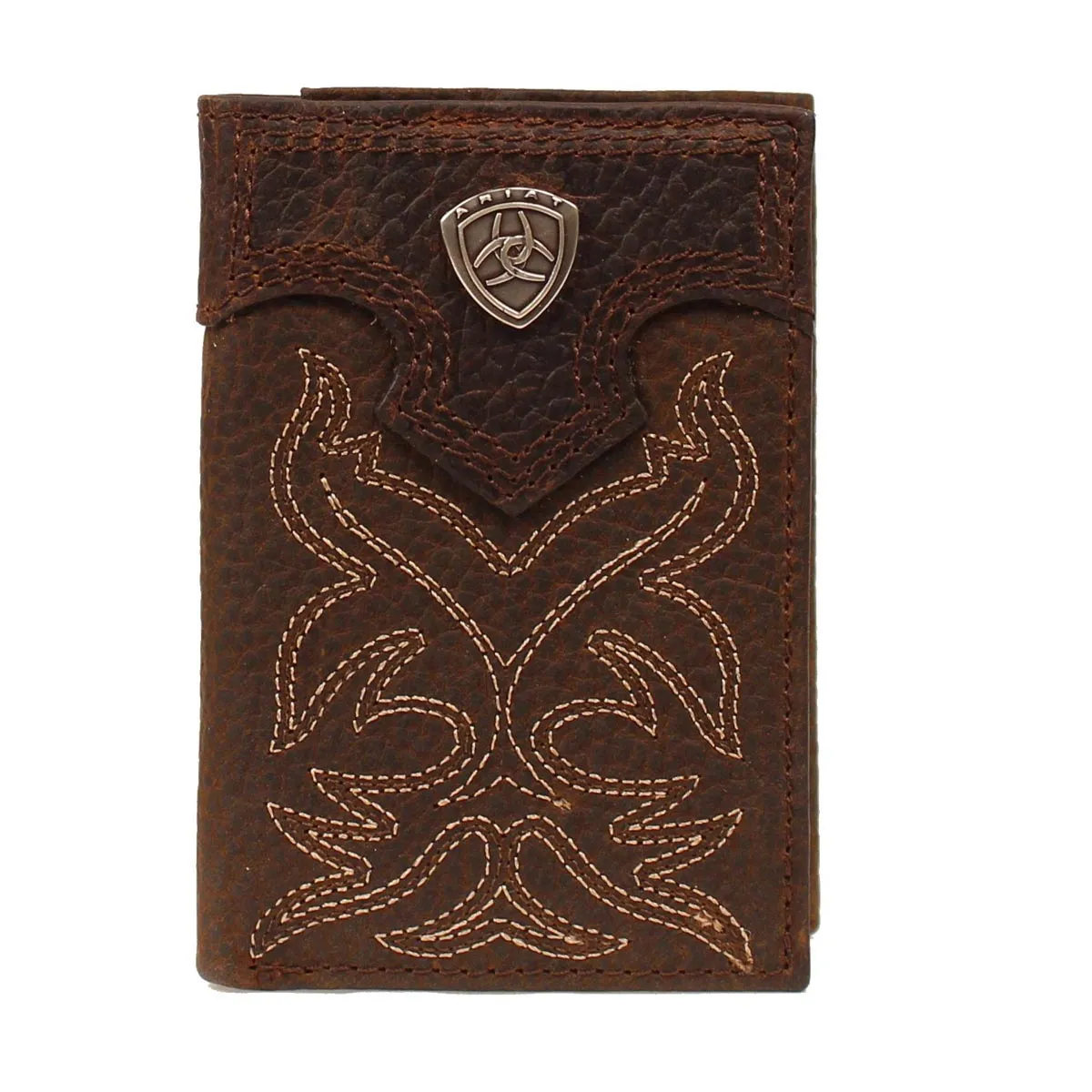 Ariat Men's Premium Brand Trifold Wallet