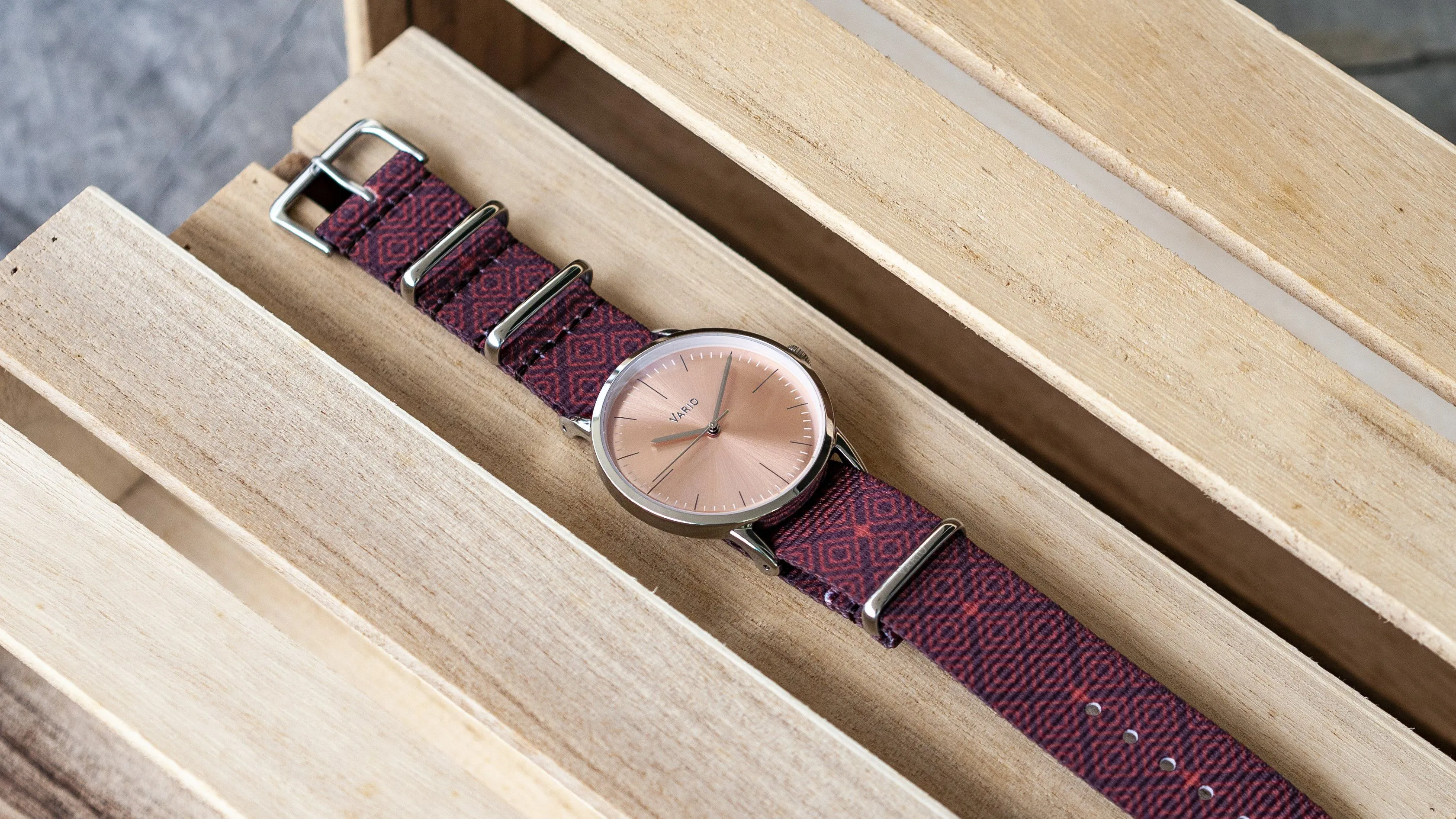 Batik Quad Graphic Watch Strap