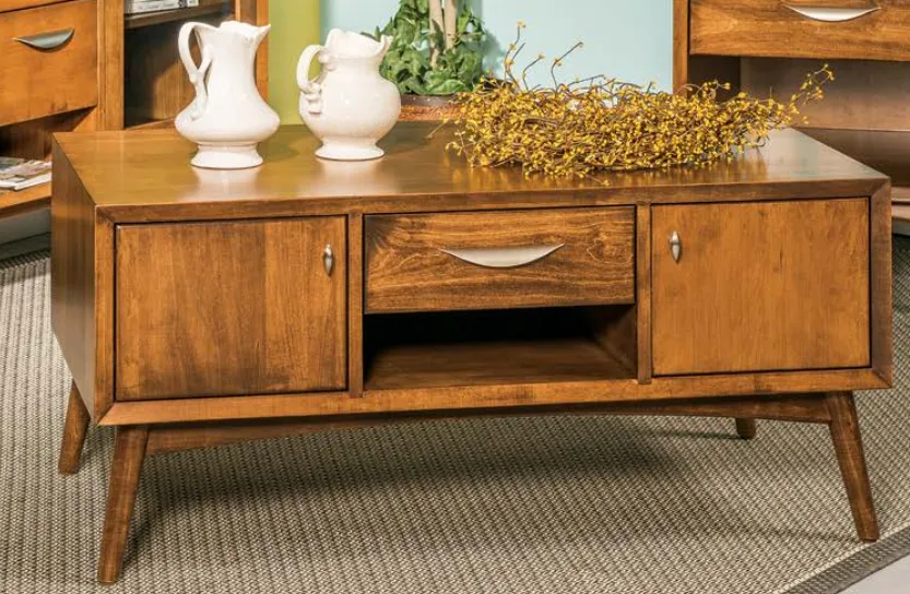 Century Modern Cabinet Coffee Table