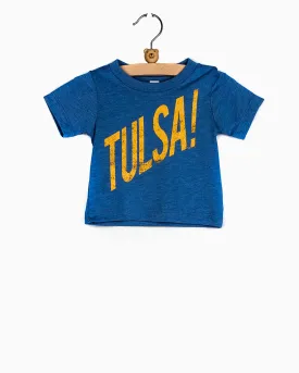 Children's Blue Tulsa Wham Tee