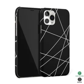 Geomatric Black Phone Cover | Matte Case