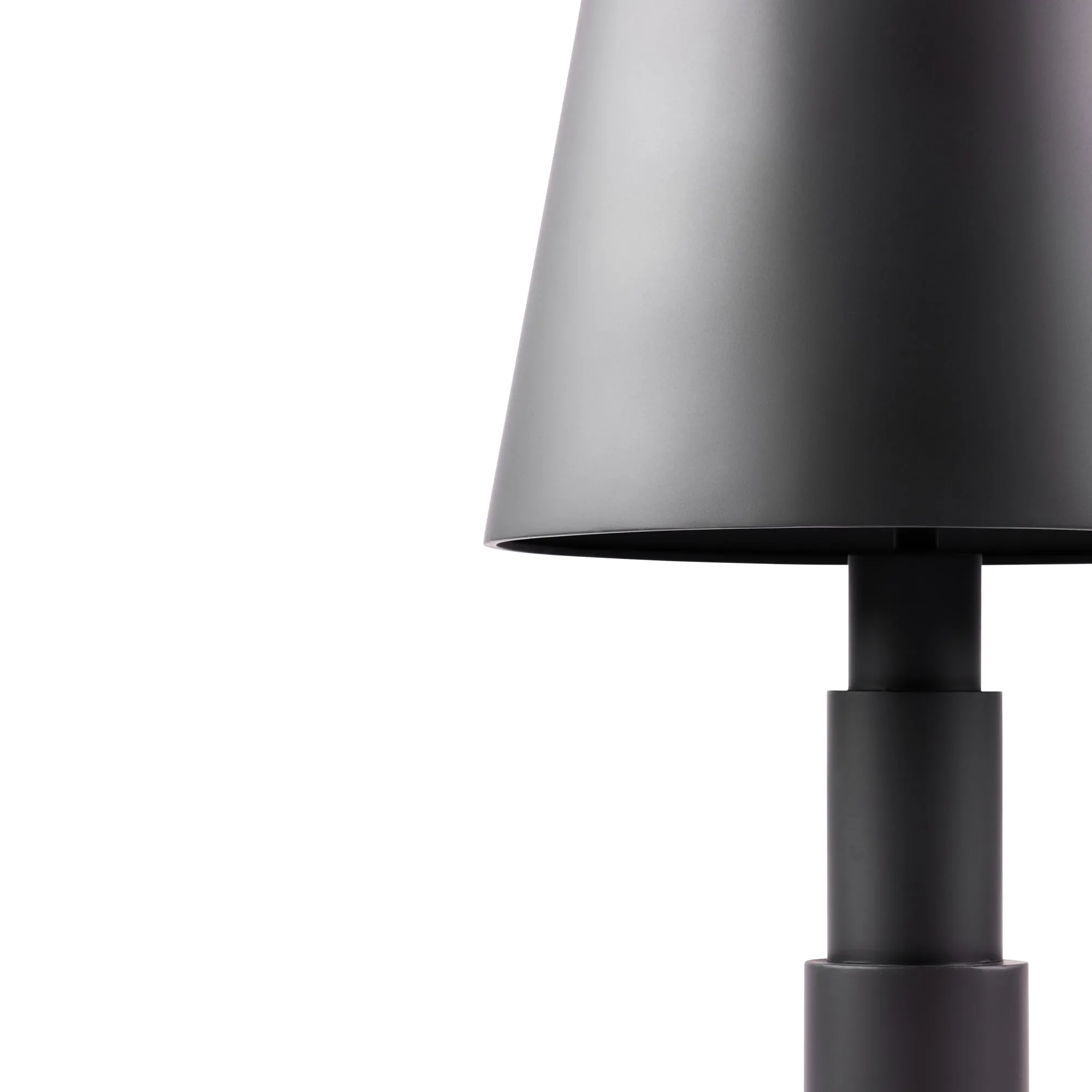 Giustino 504T03MB 3-Light Table Lamp - Matte Black