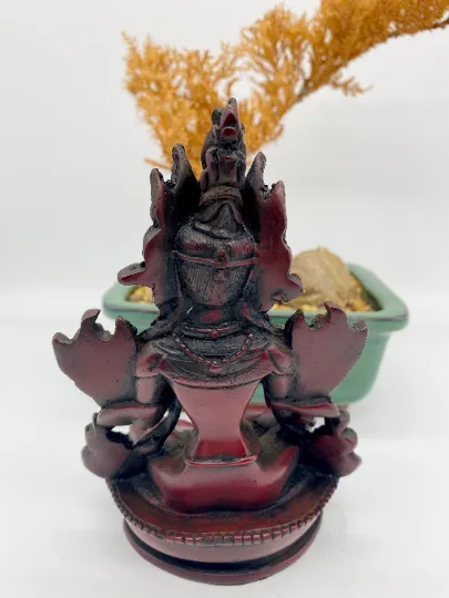 Handmade Green Tara, Goddess of Compassion, Female Buddha Statue,Tibetan Green Tara Resin Statue,Quan Yin,Spiritual Gifts,HouseWarming Gifts