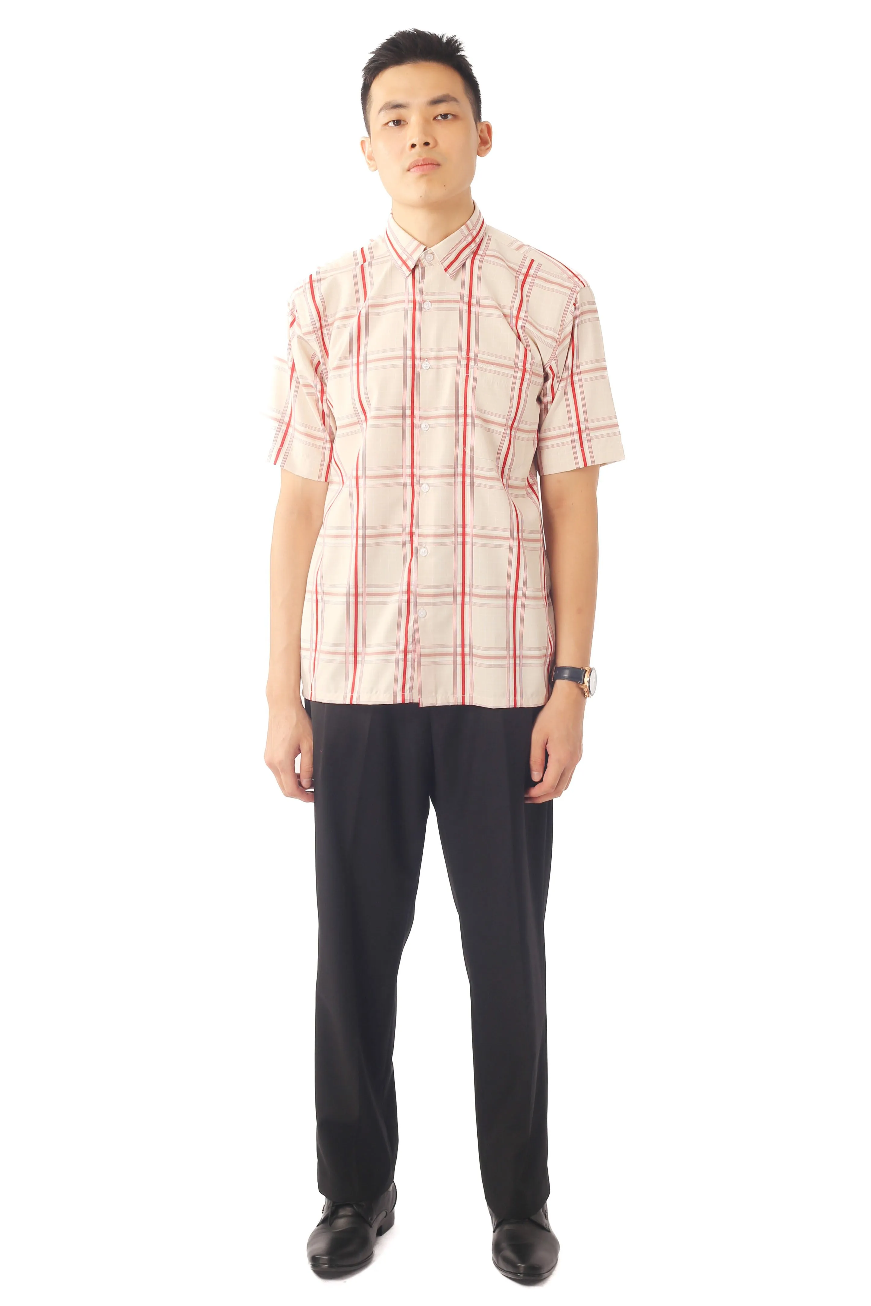 IDEXER SHORT SLEEVE SHIRT [REGULAR FIT] ID0240