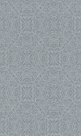 Indigo Abstract Medallion- Wallpaper 226286