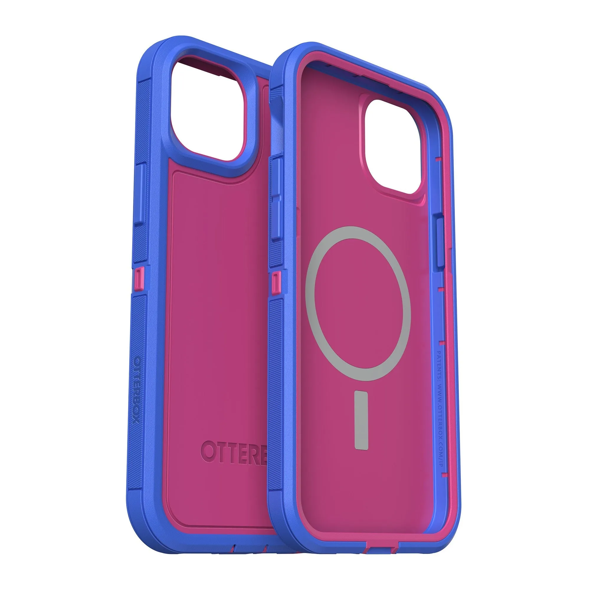 iPhone 14 Plus Otterbox Defender XT w/ MagSafe Series Case - Red (Blooming Lotus) - 15-10216