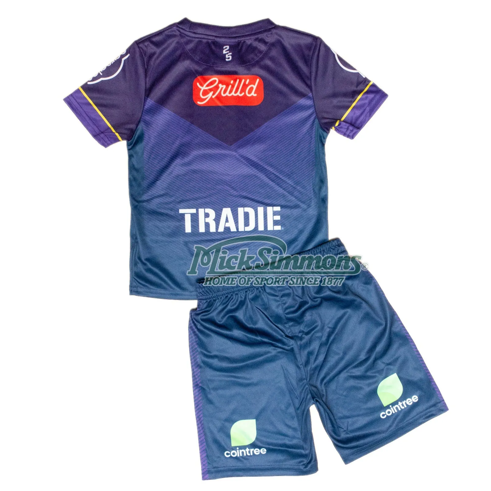 Melbourne Storm 2023 Infants Kit Home Jersey NRL Rugby League By Castore