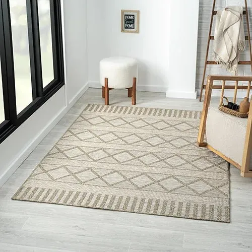 Oslo 82118TCM Tan/Cream Rug