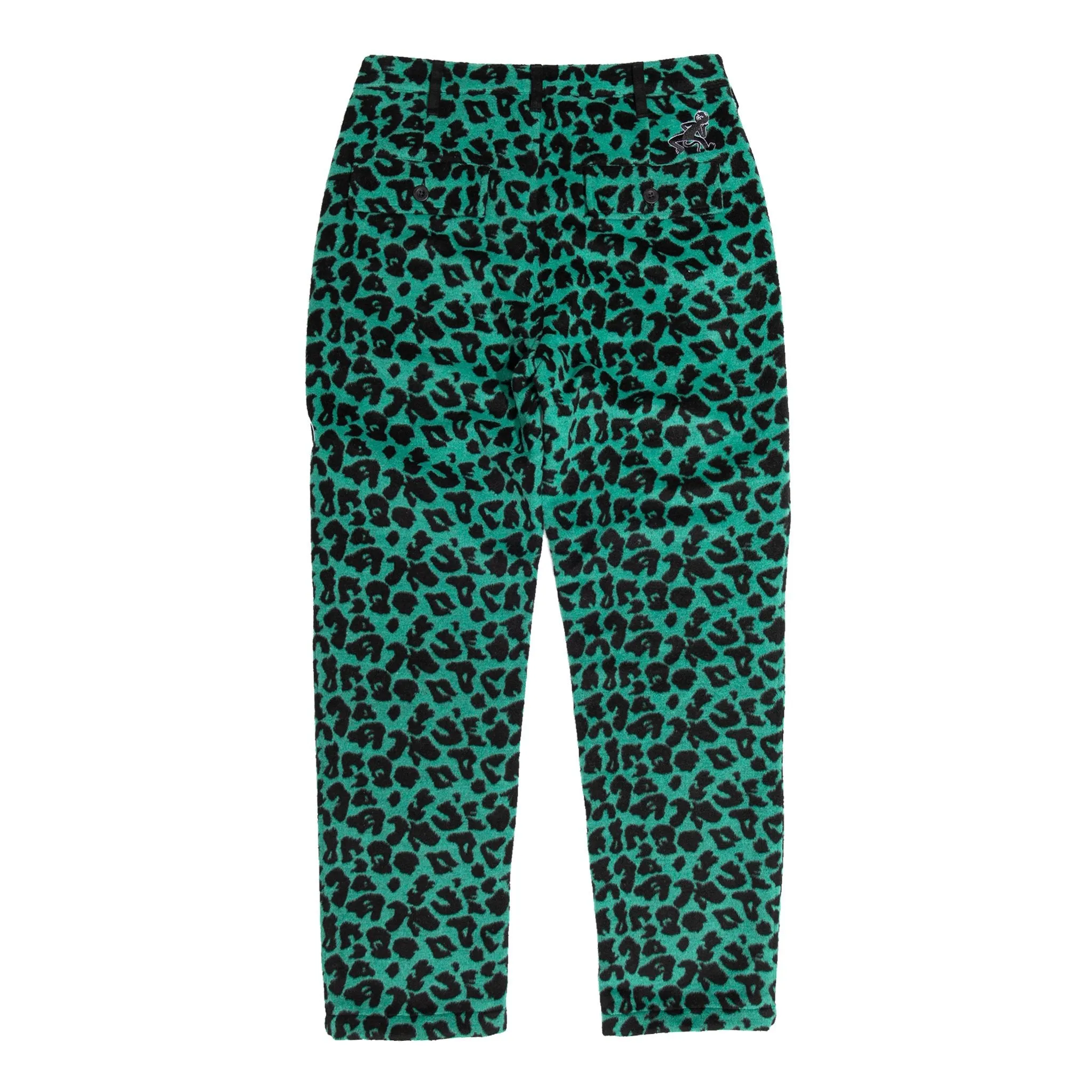 Ripntail Cheetah Pants (Teal / Black)