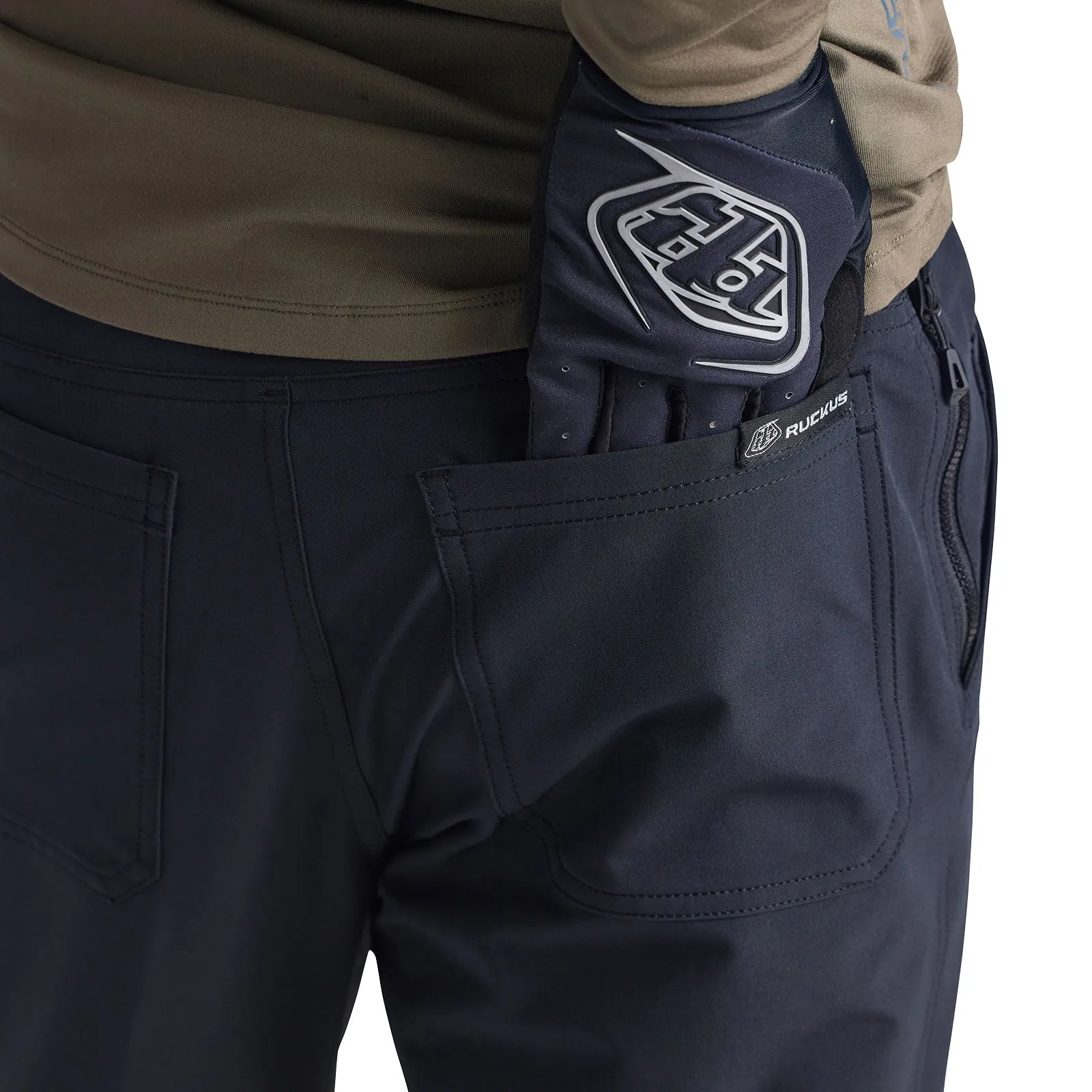 Ruckus Long Travel Pant Mono Carbon