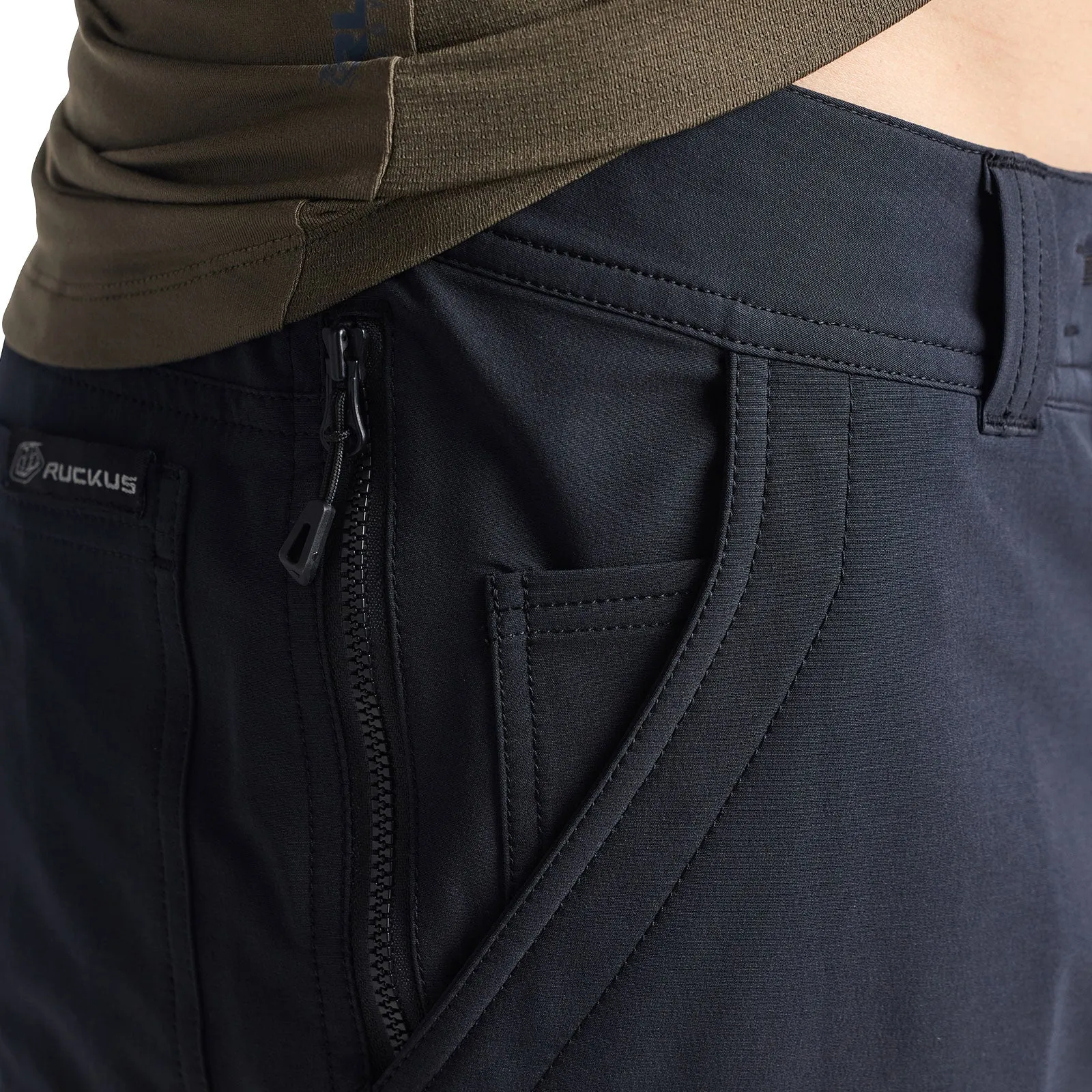 Ruckus Long Travel Pant Mono Carbon