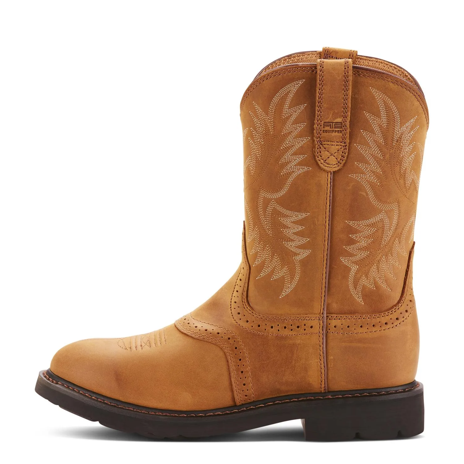 Sierra Saddle Soft-Toe Boot Aged Bark