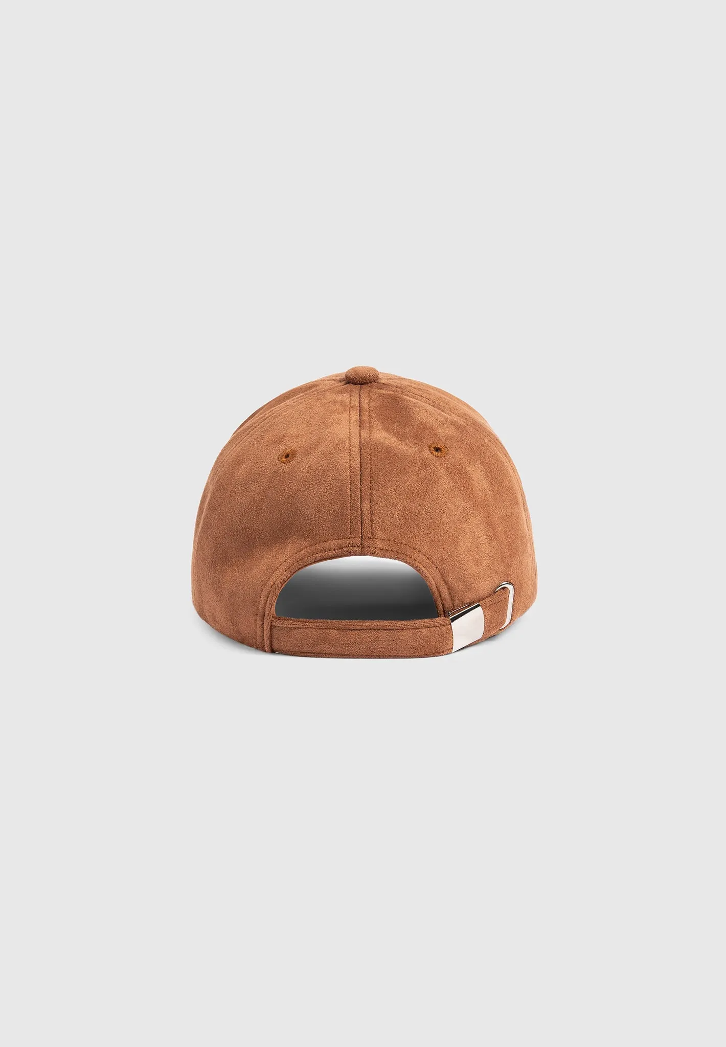 Signature Suede Cap - Tan