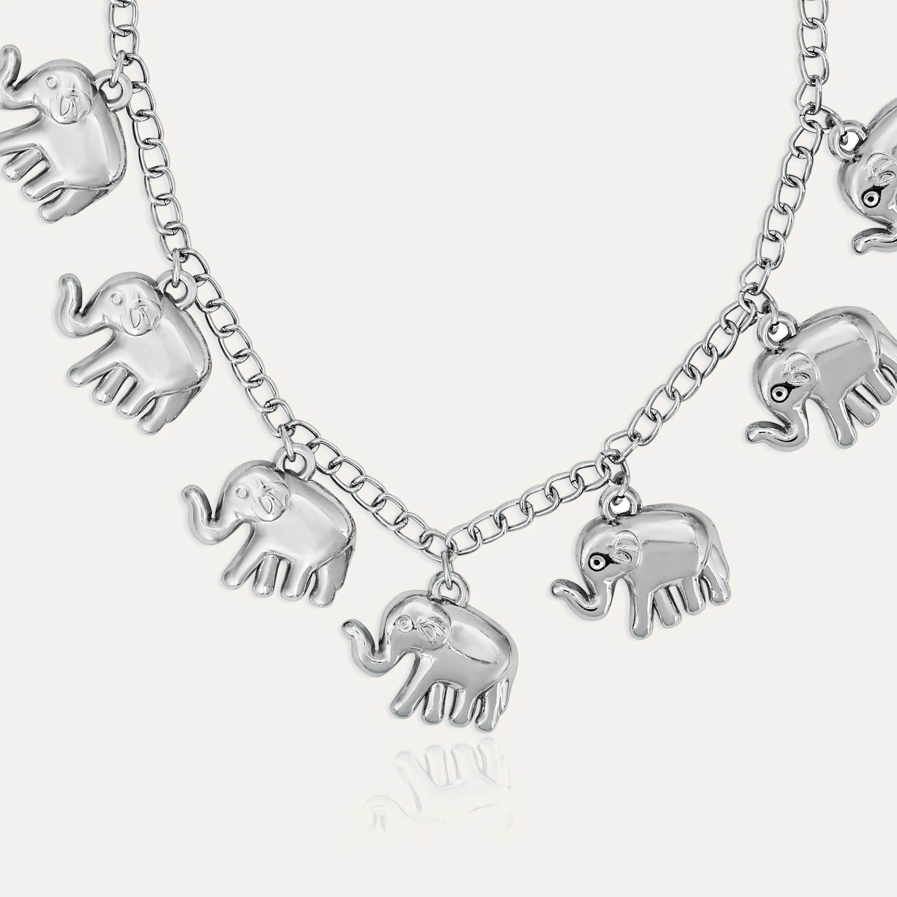 TFC Elecharm Silver Plated Necklace