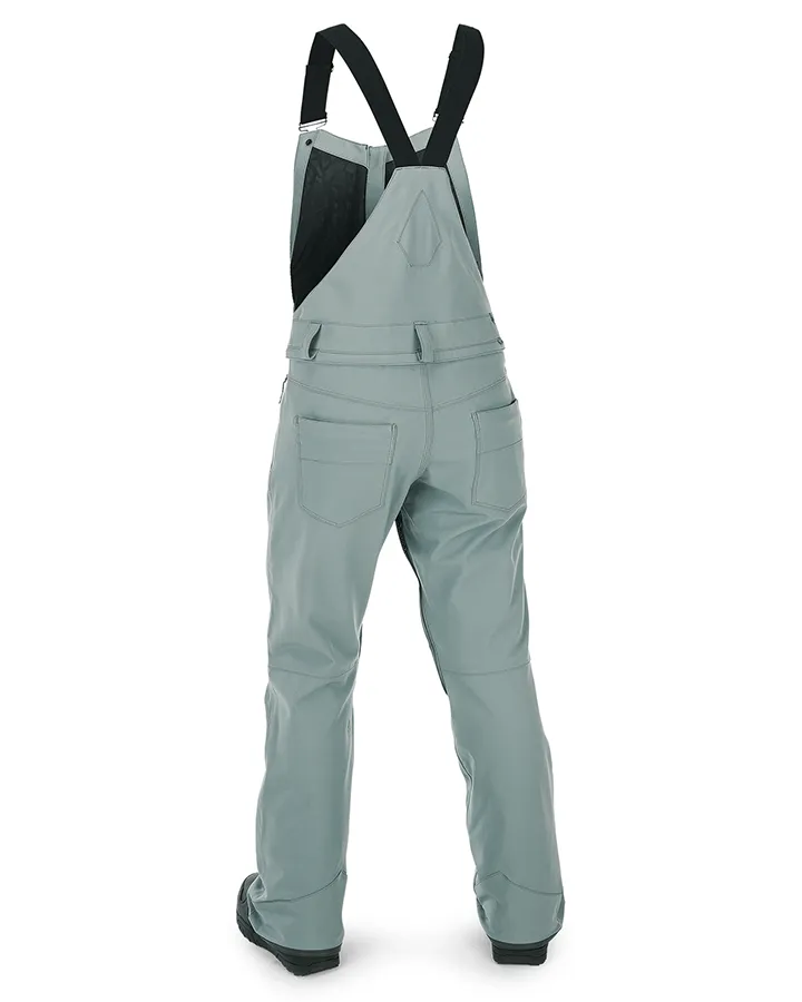 Volcom Swift Womens Bib Overall - Green Ash - 2023